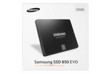 Накопитель SSD Samsung SATA III 500Gb MZ-75E500BW 850 EVO 2.5"