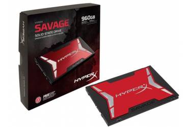 Накопитель SSD Kingston SATA III 960Gb SHSS37A/960G HyperX Savage 2.5"