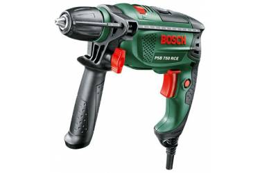 Дрель ударная Bosch PSB 750 RCE 750Вт патрон:быстрозажимной реверс