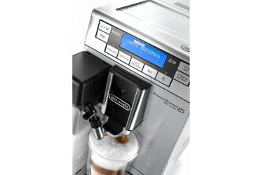 Кофемашина Delonghi PrimaDonna XS ETAM36.364.M 1450Вт серебристый