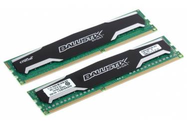 Память DDR3 2x8Gb 1600MHz Crucial BLS2CP8G3D1609DS1S00CEU RTL PC3-12800 CL9 DIMM 240-pin 1.5В kit