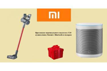 Пылесос беспроводной ручной Xiaomi Dreame T20 Vacuum Cleaner (VTE1) (Red/Silver)+