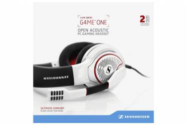 Наушники с микрофоном Sennheiser GAME ONE белый 1.2м мониторы оголовье (506065)