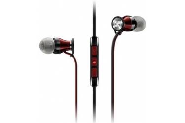 Наушники с микрофоном Sennheiser MOMENTUM In-Ear M2 IEi красный/черный 1.3м вкладыши в ушной раковине (506231)