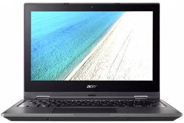 Ноутбук Acer TravelMate TMB118-R-C9JG Celeron N3350/4Gb/SSD32Gb/Intel HD Graphics 500/11.6"/Touch/HD (1366x768)/Windows 10 Professional 64/black/WiFi/BT/Cam/3220mAh