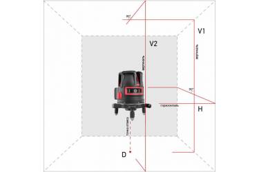 Лазерный нивелир Ada PROLiner 2V