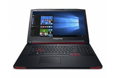 Ноутбук Acer Predator G9-793-5964 Core i5 7300HQ/16Gb/1Tb/SSD128Gb/DVD-RW/nVidia GeForce GTX 1070 8Gb/17.3"/IPS/FHD (1920x1080)/Linux/black/WiFi/BT/Cam/6000mAh