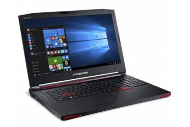 Ноутбук Acer Predator G9-793-5964 Core i5 7300HQ/16Gb/1Tb/SSD128Gb/DVD-RW/nVidia GeForce GTX 1070 8Gb/17.3"/IPS/FHD (1920x1080)/Linux/black/WiFi/BT/Cam/6000mAh