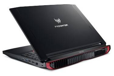 Ноутбук Acer Predator GX-792-747Y Core i7 7820HK/16Gb/1Tb/SSD256Gb/nVidia GeForce GTX 1080 8Gb/17.3"/IPS/FHD (1920x1080)/Windows 10 Home/black/WiFi/BT/Cam/6000mAh