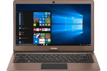 Ноутбук Prestigio SmartBook 133S Celeron N3350/3Gb/SSD32Gb/Intel HD Graphics 500/13.3"/IPS/FHD (1920x1080)/Windows 10 Professional/dk.brown/WiFi/BT/Cam/5000mAh