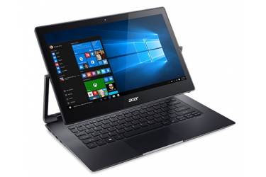 Трансформер Acer Aspire R7-372T-553E Core i5 6200U/8Gb/SSD128Gb/Intel HD Graphics 520/13.3"/Touch/FHD (1920x1080)/Windows 10 64/grey/WiFi/BT/Cam/3315mAh