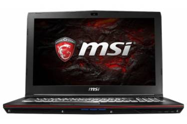 Ноутбук MSI GP62 7RE(Leopard Pro)-659RU Core i7 7700HQ/8Gb/1Tb/DVD-RW/nVidia GeForce GTX 1050 Ti 2Gb/15.6"/FHD (1920x1080)/Windows 10/black/WiFi/BT/Cam