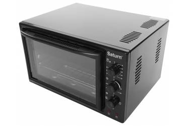 Мини-печь Saturn ST-EC3801 Black 42л 1500Вт 1противень решётка таймер