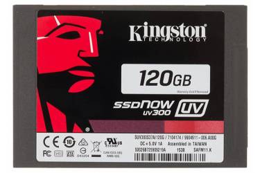 Накопитель SSD Kingston SATA III 120Gb SUV300S37A/120G