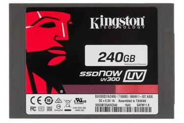 Накопитель SSD Kingston SATA III 240Gb SUV300S37A/240G 2.5"