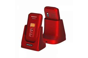 Мобильный телефон Maxvi E5 red