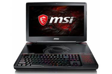 Ноутбук MSI GT83VR 7RF(Titan SLI)-222RU Core i7 7920HQ/64Gb/1Tb/SSD256Gb+256Gb/Blu-Ray/nVidia GeForce GTX 1080 8Gb/18.4"/IPS/FHD (1920x1080)/Windows 10/black/WiFi/BT/Cam