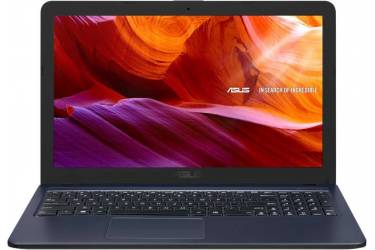 Ноутбук Asus VivoBook X543UA-DM1540T Core i3 7020U/4Gb/500Gb/Intel HD Graphics 620/15.6"/FHD (1920x1080)/Windows 10/grey/WiFi/BT/Cam