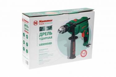 Дрель ударная Hammer Flex UDD950D 950Вт патрон:кулачковый реверс