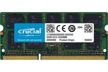 Память DDR3L 4Gb 1600MHz Crucial CT51264BF160B RTL PC3-12800 CL11 SO-DIMM 204-pin 1.35В