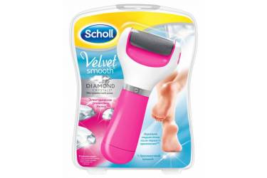 Пилка роликовая Scholl 3024697 насадок:1шт розовый/белый