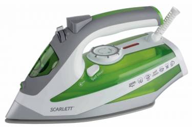 Утюг Scarlett SC-SI30K08 2600Вт зеленый/белый