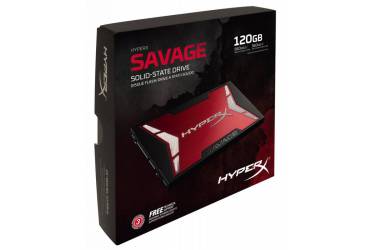 Накопитель SSD Kingston SATA III 120Gb SHSS37A/120G HyperX Savage 2.5"