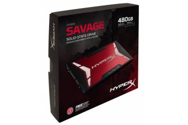 Накопитель SSD Kingston SATA III 480Gb SHSS37A/480G HyperX Savage 2.5"