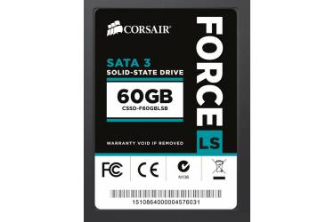 Накопитель SSD Corsair SATA III 60Gb CSSD-F60GBLSB Force LS 2.5"