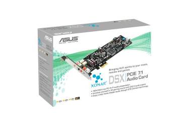 Звуковая карта Asus PCI-E Xonar DSX (ASUS AV66) 7.1 Ret