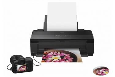 Принтер струйный Epson Stylus Photo 1500W (C11CB53302) A3 WiFi USB черный