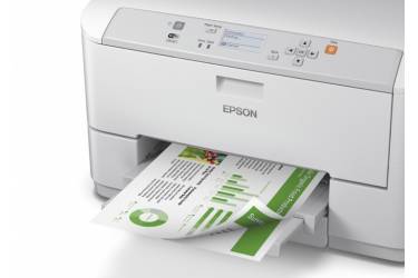 Принтер струйный Epson WorkForce Pro WF-5110DW (C11CD12301) A4 Duplex Net WiFi USB RJ-45 белый