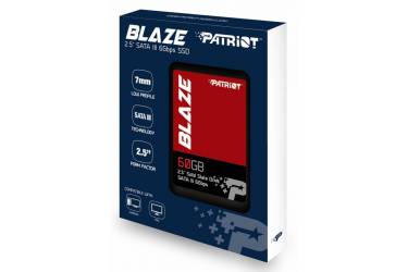 Накопитель SSD Patriot SATA III 60Gb PB60GS25SSDR Blaze 2.5"