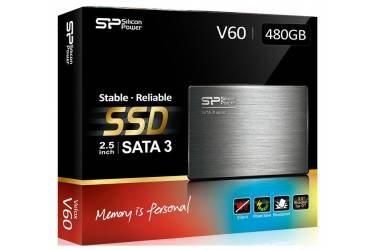 Накопитель SSD Silicon Power SATA III 480Gb SP480GBSS3V60S25 Velox V60 2.5"