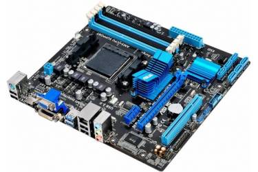 Материнская плата Asus M5A78L-M PLUS/USB3 Soc-AM3+ AMD 760G 4xDDR3 mATX AC`97 8ch(7.1) GbLAN RAID+VG