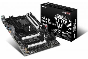 Материнская плата MSI 970A SLI KRAIT EDITION Soc-AM3+ AMD 970 4xDDR3 ATX AC`97 8ch(7.1) GbLAN RAID