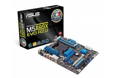 Материнская плата Asus M5A99X EVO R2.0 Soc-AM3+ AMD 990X 4xDDR3 ATX AC`97 8ch(7.1) GbLAN eSATA RAID