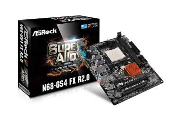 Материнская плата Asrock N68-GS4 FX R2.0 Soc-AM3+ nVidia GeForce 7025 2xDDR3 mATX AC`97 8ch(7.1) GbL