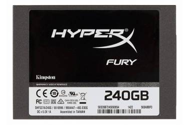 Накопитель SSD Kingston SATA III 240Gb SHFS37A/240G HyperX FURY 2.5"