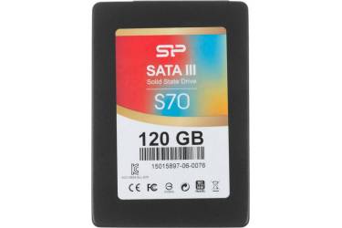 Накопитель SSD Silicon Power SATA III 120Gb SP120GBSS3S70S25 Slim S70 2.5"