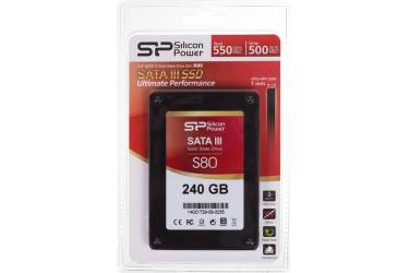 Накопитель SSD Silicon Power SATA III 240Gb SP240GBSS3S80S25 S80 2.5"