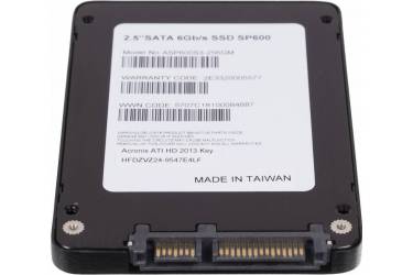 Накопитель SSD A-Data SATA III 256Gb ASP600S3-256GM-C Premier Pro SP600 2.5"