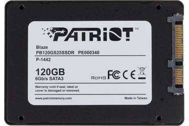 Накопитель SSD Patriot SATA III 120Gb PB120GS25SSDR Blaze