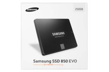 Накопитель SSD Samsung SATA III 250Gb MZ-75E250BW 850 EVO 2.5"