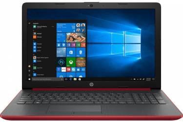 Ноутбук HP 15-da0086ur Core i3 7020U/4Gb/500Gb/nVidia GeForce Mx110 2Gb/15.6"/UWVA/FHD (1920x1080)/Windows 10/red/WiFi/BT/Cam