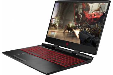 Ноутбук HP Omen 15-dc1028ur Core i5 9300H/8Gb/1Tb/SSD128Gb/nVidia GeForce GTX 1650 4Gb/15.6"/IPS/FHD (1920x1080)/Windows 10/black/WiFi/BT/Cam