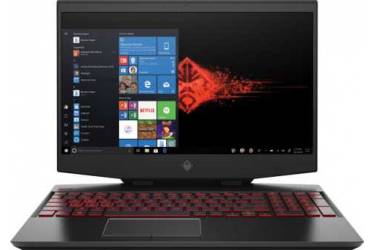 Ноутбук HP Omen 15-dh0000ur Core i7 9750H/16Gb/1Tb/SSD256Gb/nVidia GeForce GTX 1660 Ti 6Gb/15.6"/IPS/FHD (1920x1080)/Windows 10/black/WiFi/BT/Cam