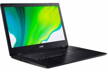 Ноутбук Acer Aspire 3 A317-52-332C Core i3 1005G1/4Gb/SSD256Gb/Intel UHD Graphics/17.3"/HD+ (1600x900)/Eshell/black/WiFi/BT/Cam