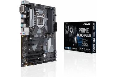 Материнская плата Asus PRIME B360-PLUS Soc-1151v2 Intel B360 4xDDR4 ATX AC`97 8ch(7.1) GbLAN+VGA+DVI+HDMI