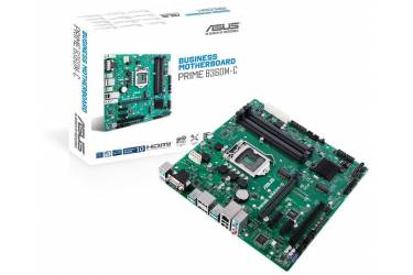 Материнская плата Asus PRIME B360M-C Soc-1151v2 Intel B360 4xDDR4 mATX AC`97 8ch(7.1) GbLAN+VGA+HDMI+DP